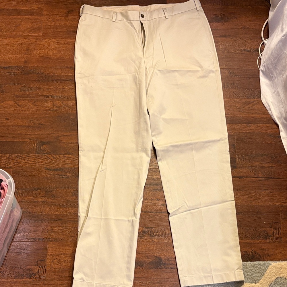 Brooks Brothers Cream Chinos for Men